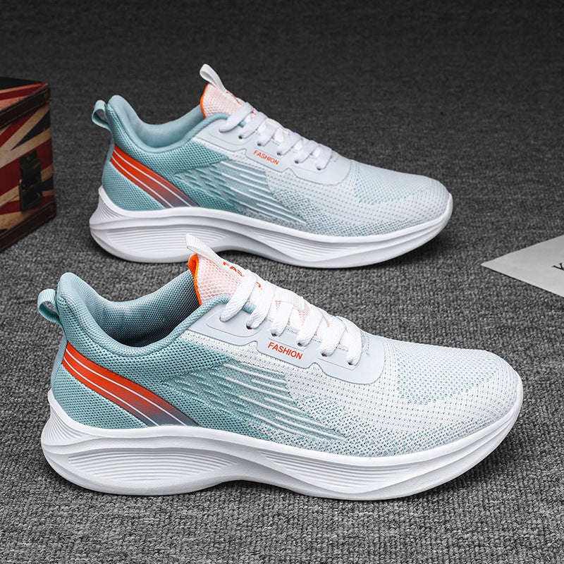 Damen Sportliche Sneakers mit atmungsaktivem Mesh-Obermaterial und bequemer Dämpfung R&B
