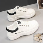 Damen Lässige Sneakers mit atmungsaktiver Oberflächenstruktur und dämpfender Sohle