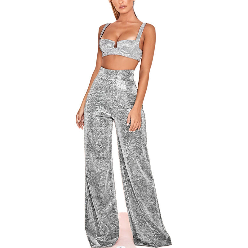 Damen Glitzerndes Trend-Outfit R&B