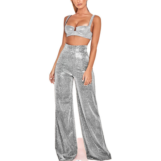 Damen Glitzerndes Trend-Outfit R&B