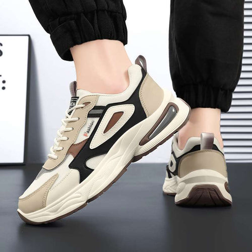 Damen Sportliche Sneakers mit atmungsaktiver Mesh-Oberfläche und dämpfender Laufsohle R&B