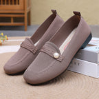 Damen Bequeme Slip-On Loafers mit modischem Detail R&B