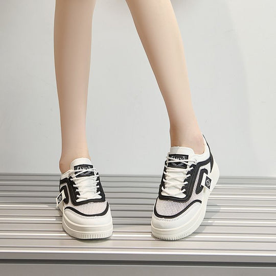 Damen trendige Sneakers mit atmungsaktivem Obermaterial und sportlichem Design R&B