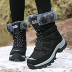 Damen Isolierte Winterstiefel mit rutschfester Sohlenkonstruktion und kuscheligem Innenfutter R&B