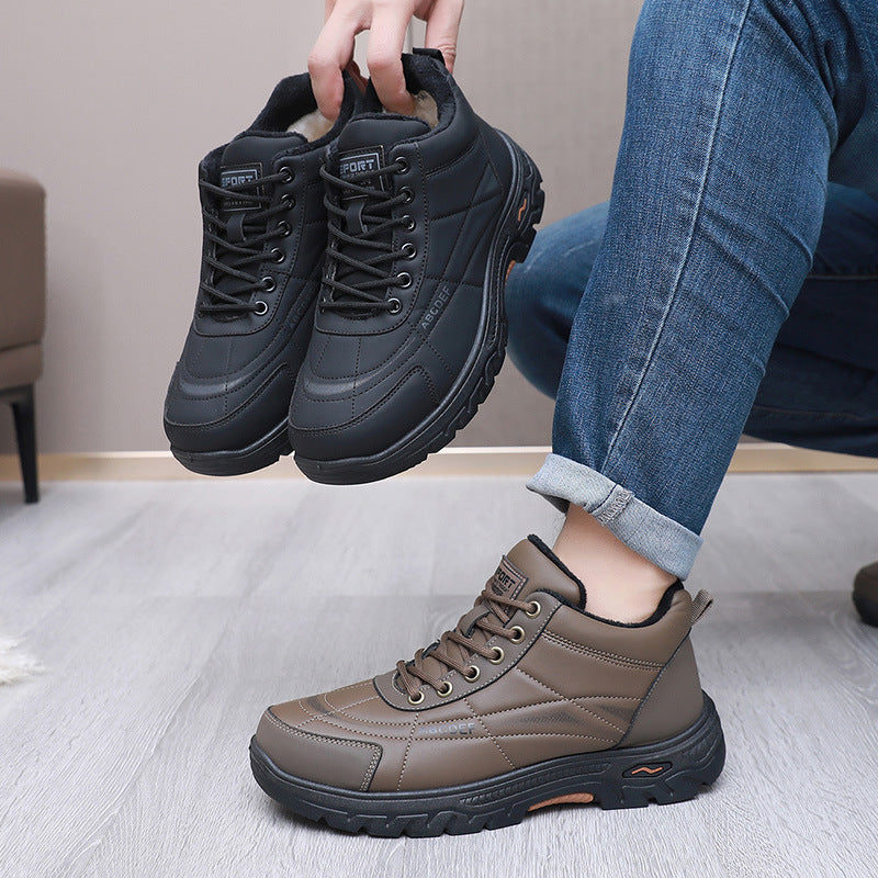Damen Robuste Winterboots mit warmem Innenfutter und rutschfester Sohle R&B