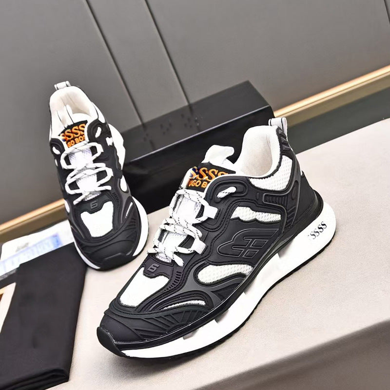Damen Sportliche Laufschuhe mit atmungsaktiver Oberflächenstruktur und dynamischer Dämpfung R&B