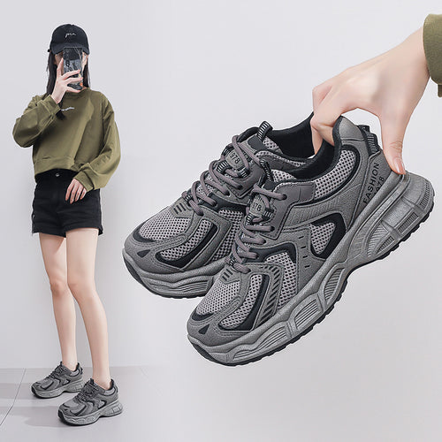 Damen Atmungsaktive Sport Sneakers mit dämpfender Laufsohle R&B