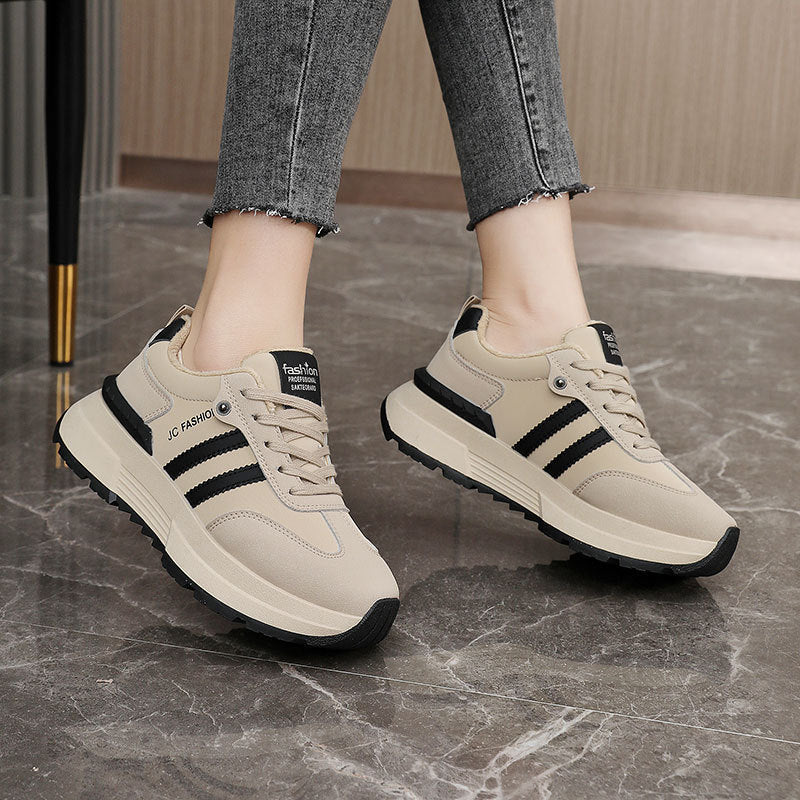 Damen trendige Sneakers mit dämpfender Sohle und atmungsaktiver Innenausstattung R&B