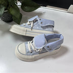 Damen Lässige Sneakers mit abnehmbaren Kragen und einzigartigem Sternenmuster