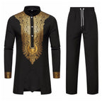 Herren elegantes Anzugset mit einzigartigem Muster R&B