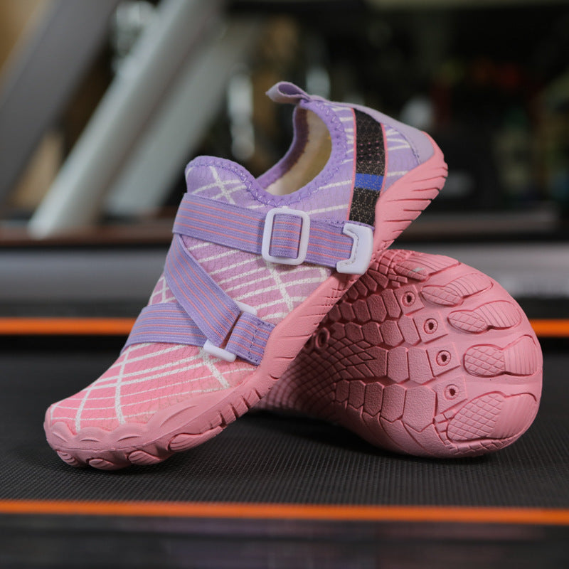 Damen Multifunktionale Aqua-Schuhe mit rutschfester Sohle und elastischem Schnellschnürsystem