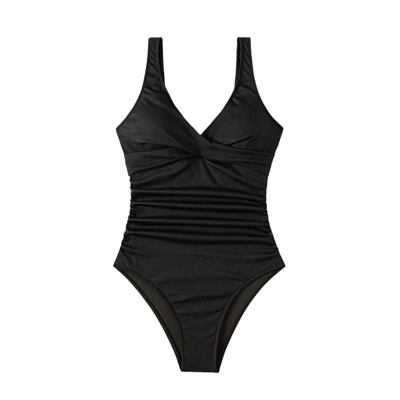 Damen Figurformender Einteiler Badeanzug R&B