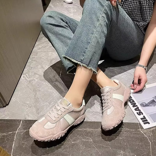 Damen Sportliche Sneakers mit innovativer Sohle und hochwertigem Wildleder-Obermaterial R&B