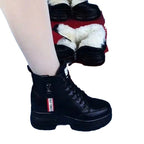 Damen Modische und bequeme High-Top Stiefel R&B