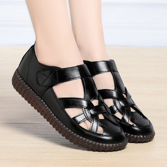 Damen Komfortable Sandalen mit verstellbarem Riemen und atmungsaktivem Obermaterial R&B