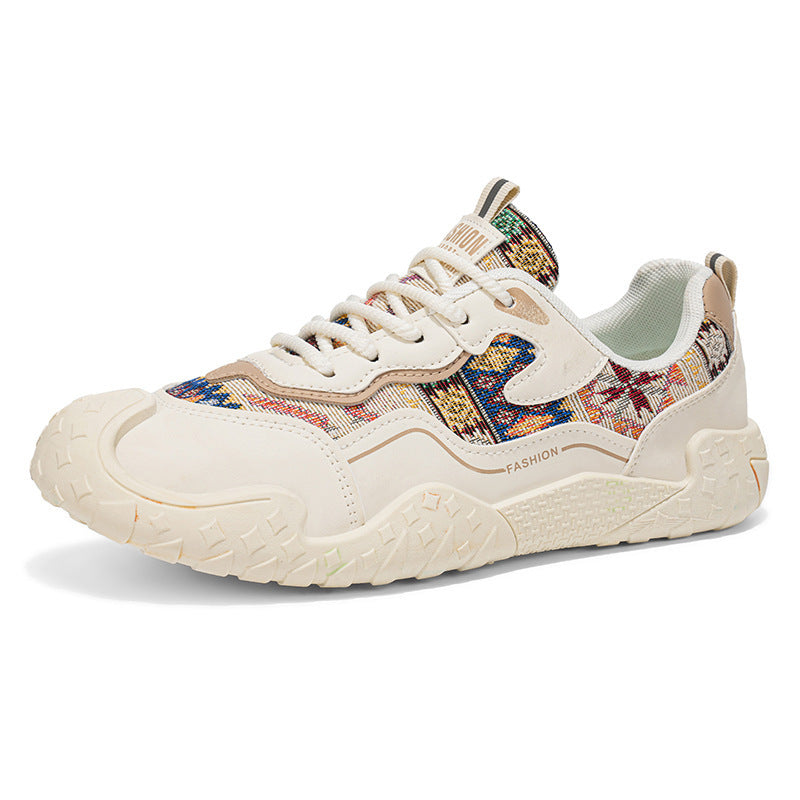 Damen sportliche Sneakers mit stylischem Grafikdesign und ergonomischer Dämpfungstechnologie R&B