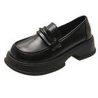 Damen Stilvolle Loafers mit robuster Plateausohle R&B