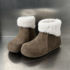 Damen elegante Fleece-Stiefel mit weichem Innenfutter und rutschfester Sohle R&B