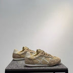 Damen modische und atmungsaktive Sneaker mit hochwertigem Wildleder und Mesh von