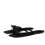 Damen Zehentrenner-Sandalen mit elegantem Schleifenakzent und rutschfester Sohle R&B