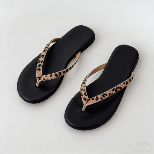 Damen Zehentrenner-Sandalen mit ergonomischem Fußbett und flexibler Sohle R&B