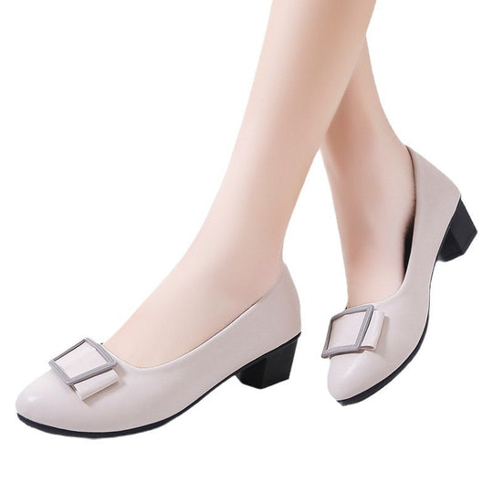 Damen elegante Pumps mit dekorativem Schleifenakzent und komfortabler Sohle R&B