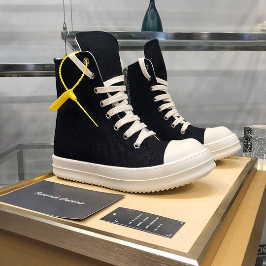 Damen modische High-Top Sneakers mit Plateau R&B
