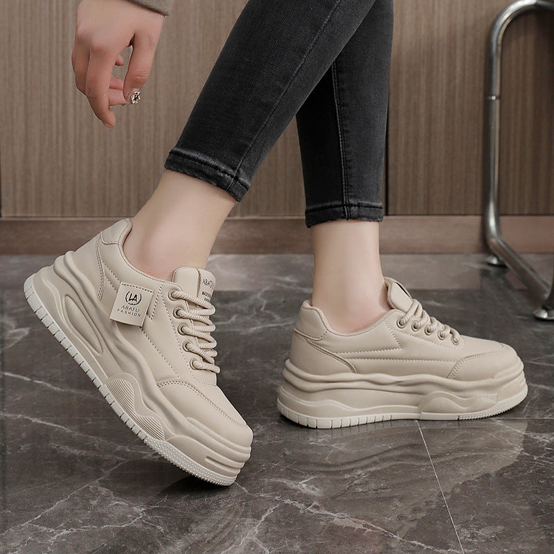 Damen modische Plateau Sneakers mit federleichter Dämpfung und ergonomischem Design R&B