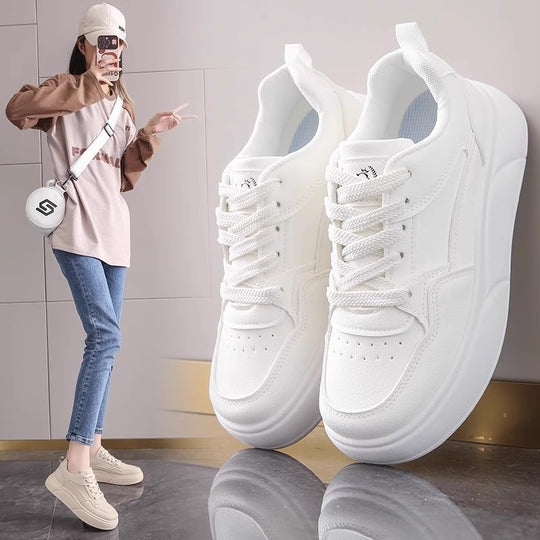Damen Komfortable Sneakers mit extragroßer Laufsohle und atmungsaktivem Obermaterial R&B