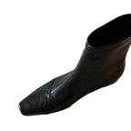 Damen Stiefeletten mit schmalem Schnitt und modischen Nähten