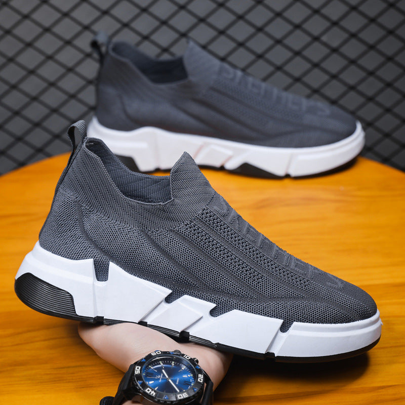 Damen Sportliche Slip-On Sneakers mit flexiblem Obermaterial und rutschfester Sohle R&B
