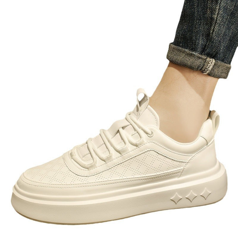 Damen Sportliche Sneakers mit perforierter Oberfläche und moderner Sohle R&B