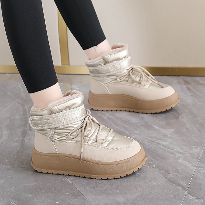 Damen gefütterte High-Top Stiefel R&B