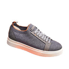 Damen sportliche Sneaker mit elastischem Strick-Obermaterial und rutschfester Sohle R&B