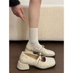 Damen Mary Jane Schuhe R&B