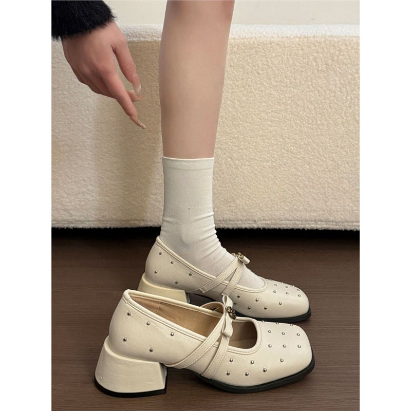 Damen Mary Jane Schuhe R&B