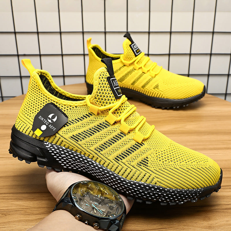 Damen Sportliche Netzsneaker mit flexibler Sohle und atmungsaktiver Struktur R&B