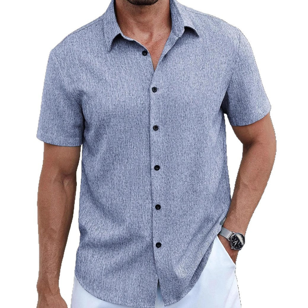 Herren Kurzarmhemd R&B