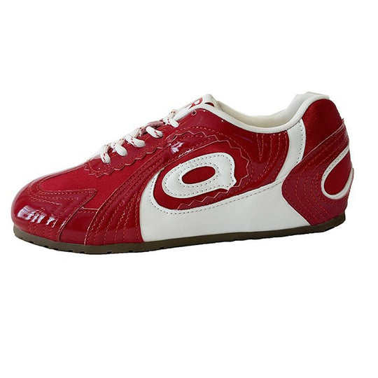 Damen modische Sport-Sneaker mit atmungsaktiver Obermaterialstruktur und stoßdämpfender Sohle R&B