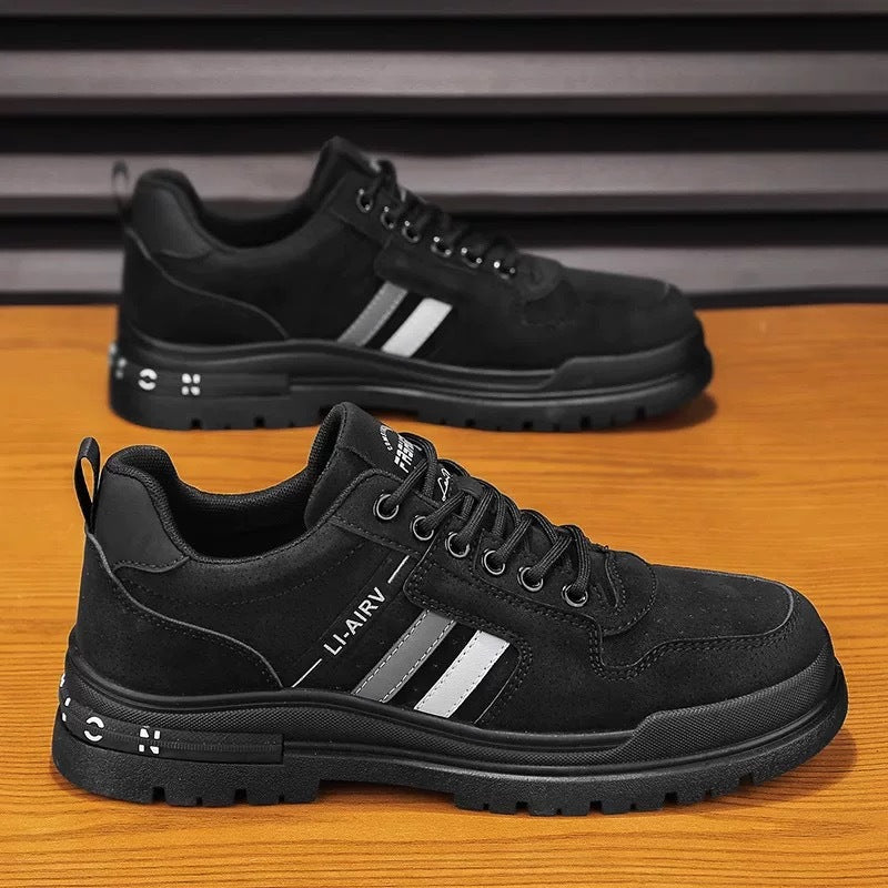 Damen Sportliche Sneakers mit rutschfester Sohle und verstärktem Fersenbereich