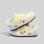Damen Sportliche Sneakers mit verspielten Tierapplikationen und komfortabler Dämpfung
