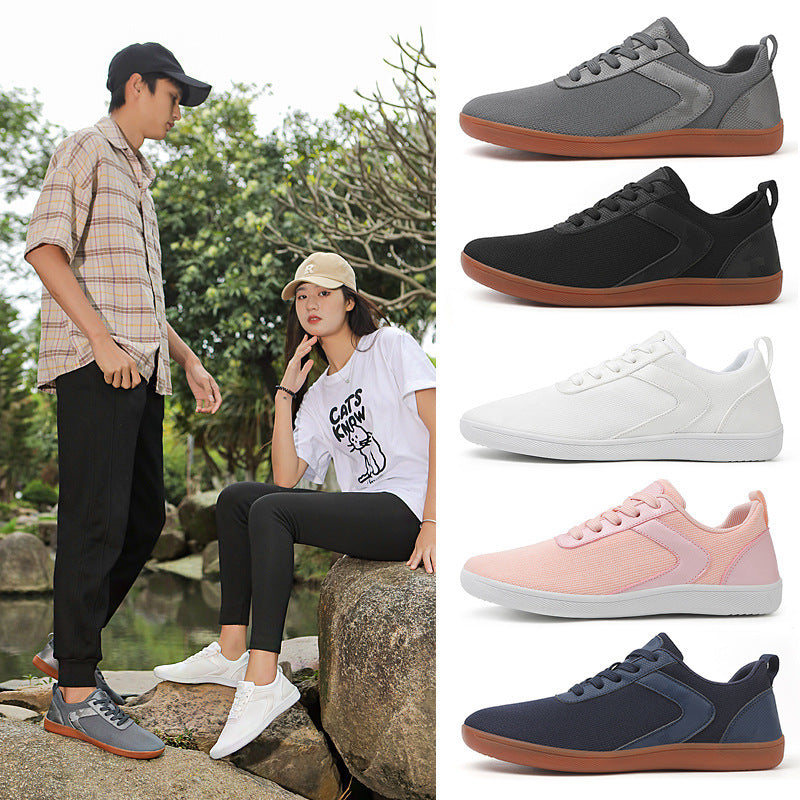 Damen Sportliche Sneakers mit atmungsaktivem Obermaterial und flexibler Laufsohle