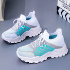 Damen Luftige Strick-Sneaker mit flexiblem Sohlenkomfort R&B