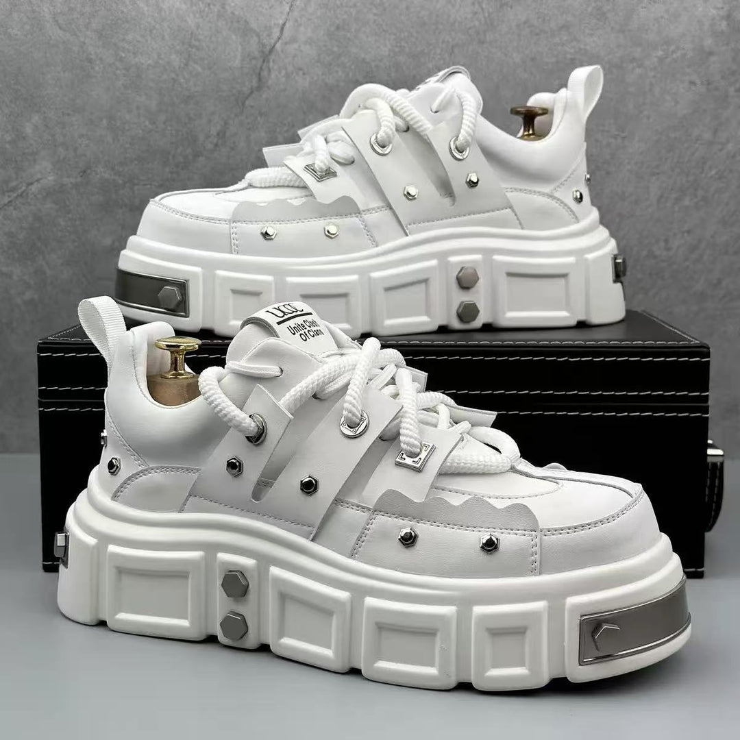 Damen Chunky Sneakers mit auffälligem Design und strapazierfähigem Obermaterial R&B