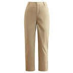 Damen Chino Stoffhose mit elastischem Bund