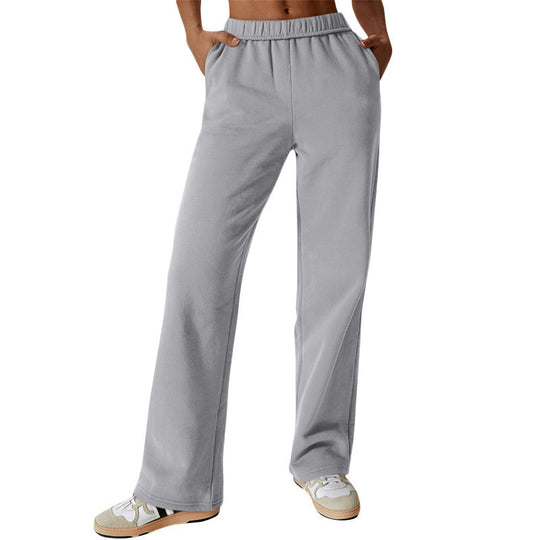 Damen Freizeithose mit bequemer Passform und seitlichen Taschen R&B