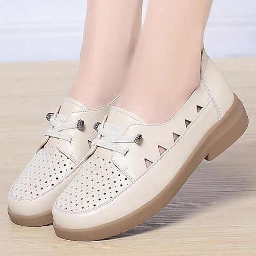 Damen modische Loafers mit atmungsaktivem Obermaterial und komfortabler Sohle R&B