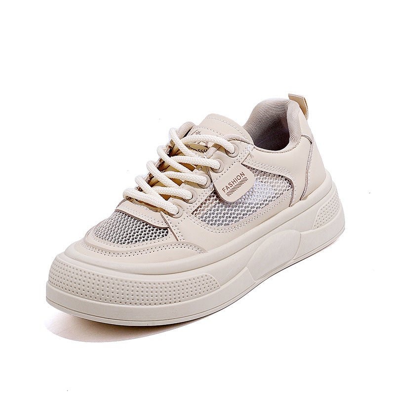 Damen modische Sport Sneakers mit atmungsaktivem Mesh-Obermaterial und flexibler Sohle R&B