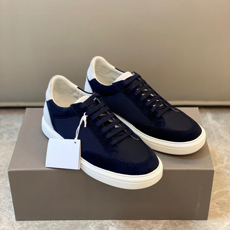 Damen komfortable Sneaker mit atmungsaktiver Netzstruktur und eleganten Akzenten R&B
