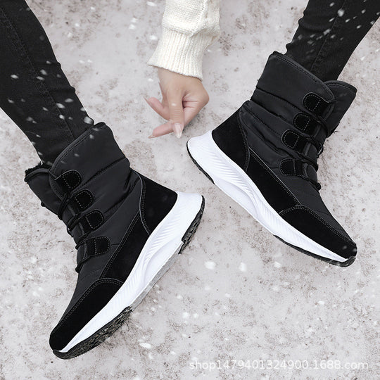 Damen Thermo-Winterstiefel mit rutschfestem Profil und isolierendem Futter R&B
